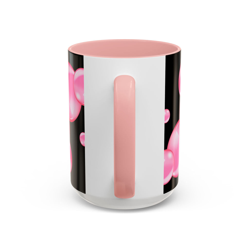 Highland Cow Bubblegum Mug  Cute Pink Bow Accent Coffee Cup (11/15oz)