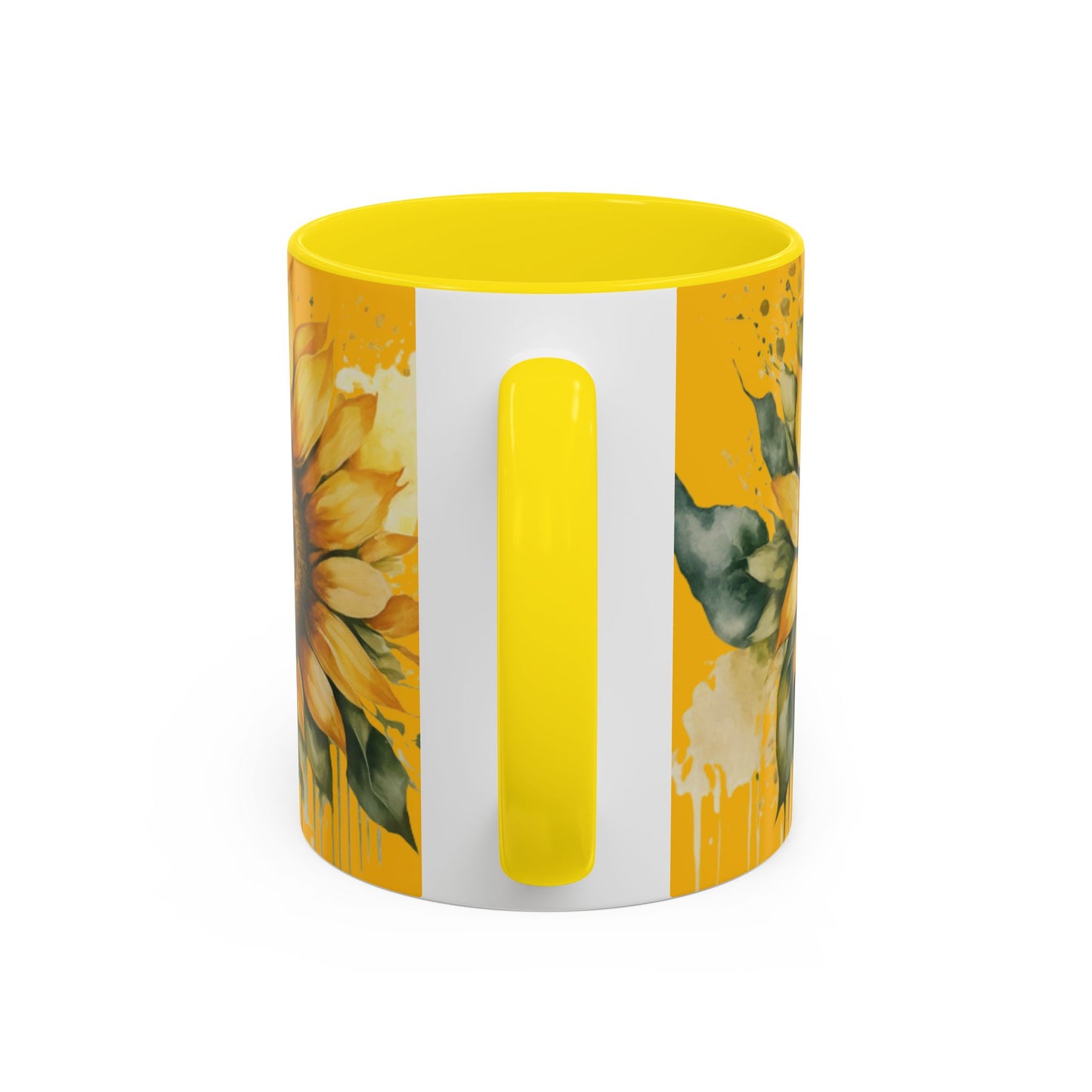 Sunflower Accent Coffee Mug (11, 15oz)