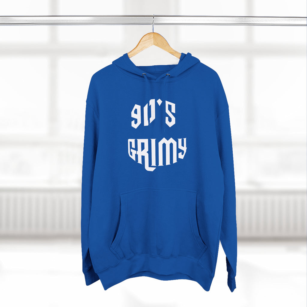 Vintage Streetwear Fleece Pullover 90's Grimy Guys Hoodie