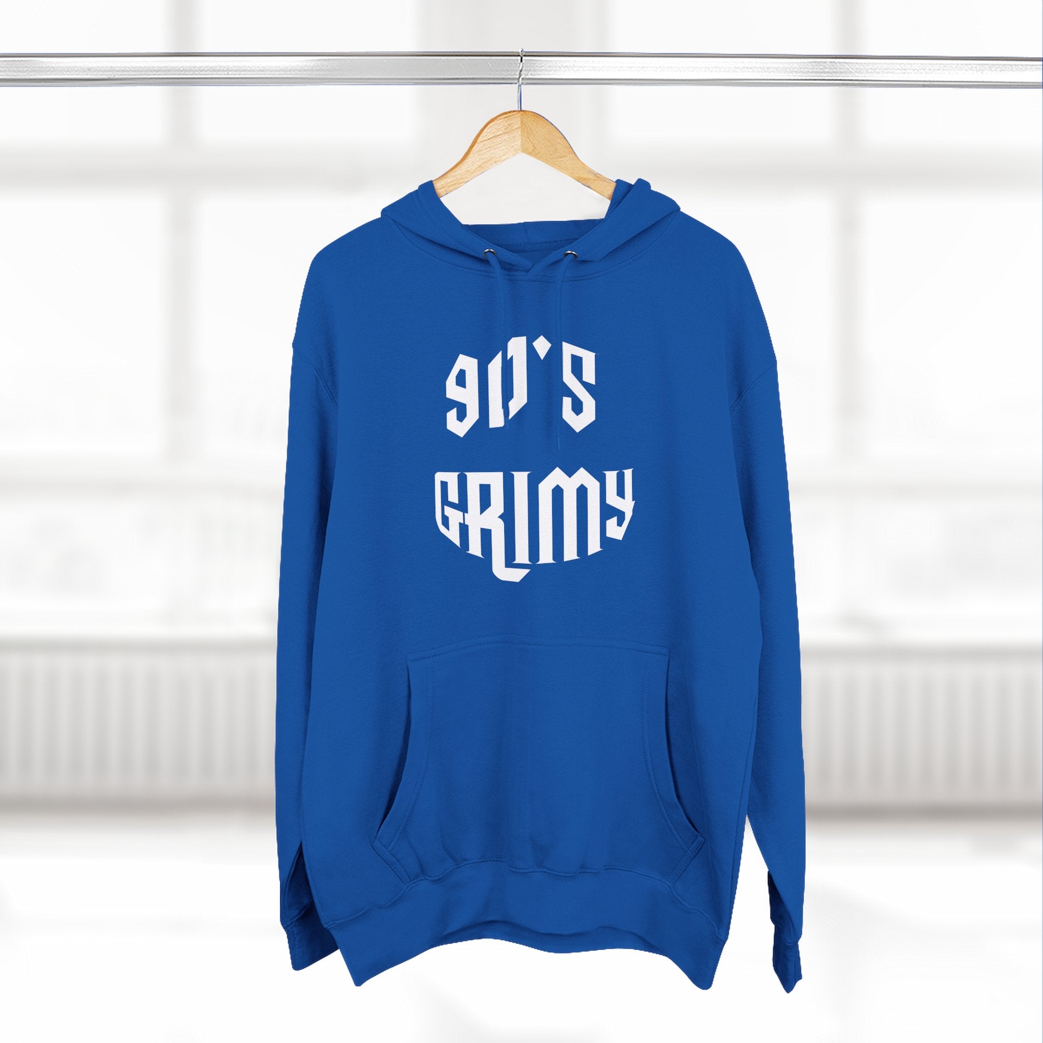 Vintage Streetwear Fleece Pullover 90's Grimy Guys Hoodie