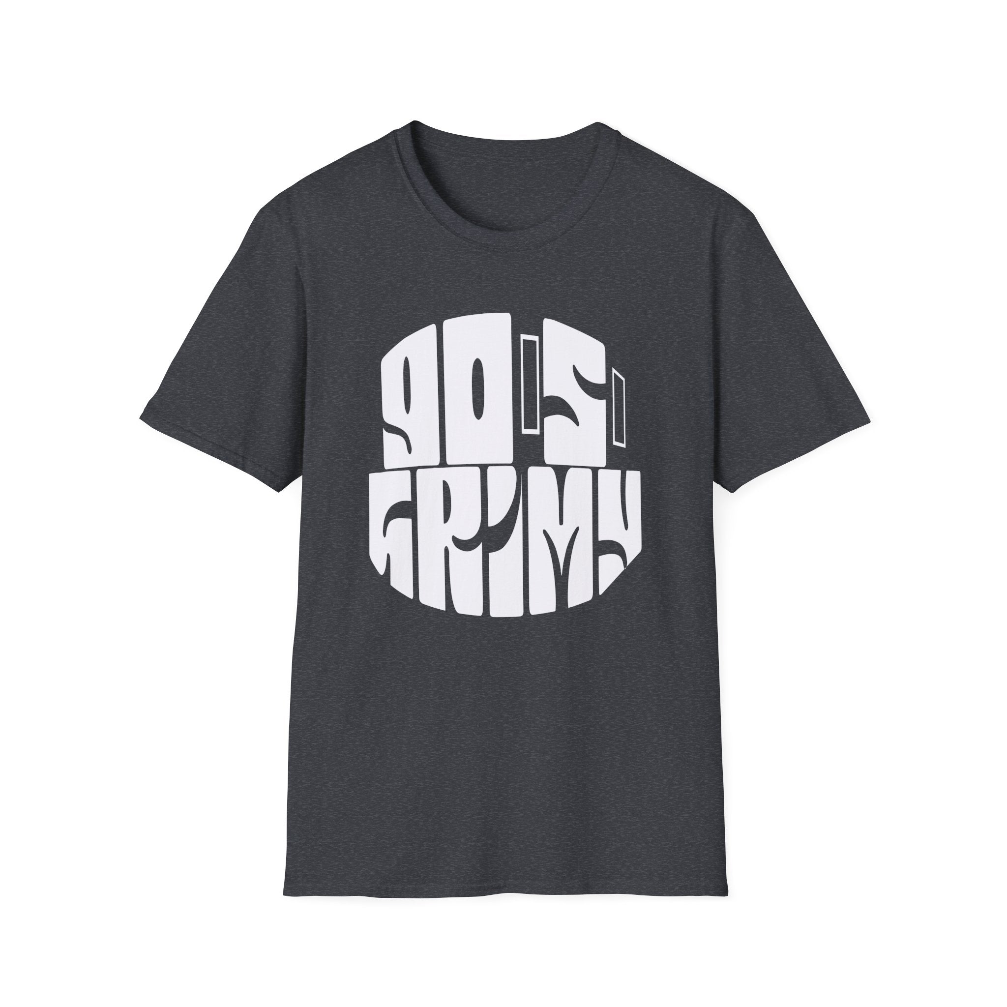 90s Grumpy T-Shirt — Retro Vintage Typography Tee