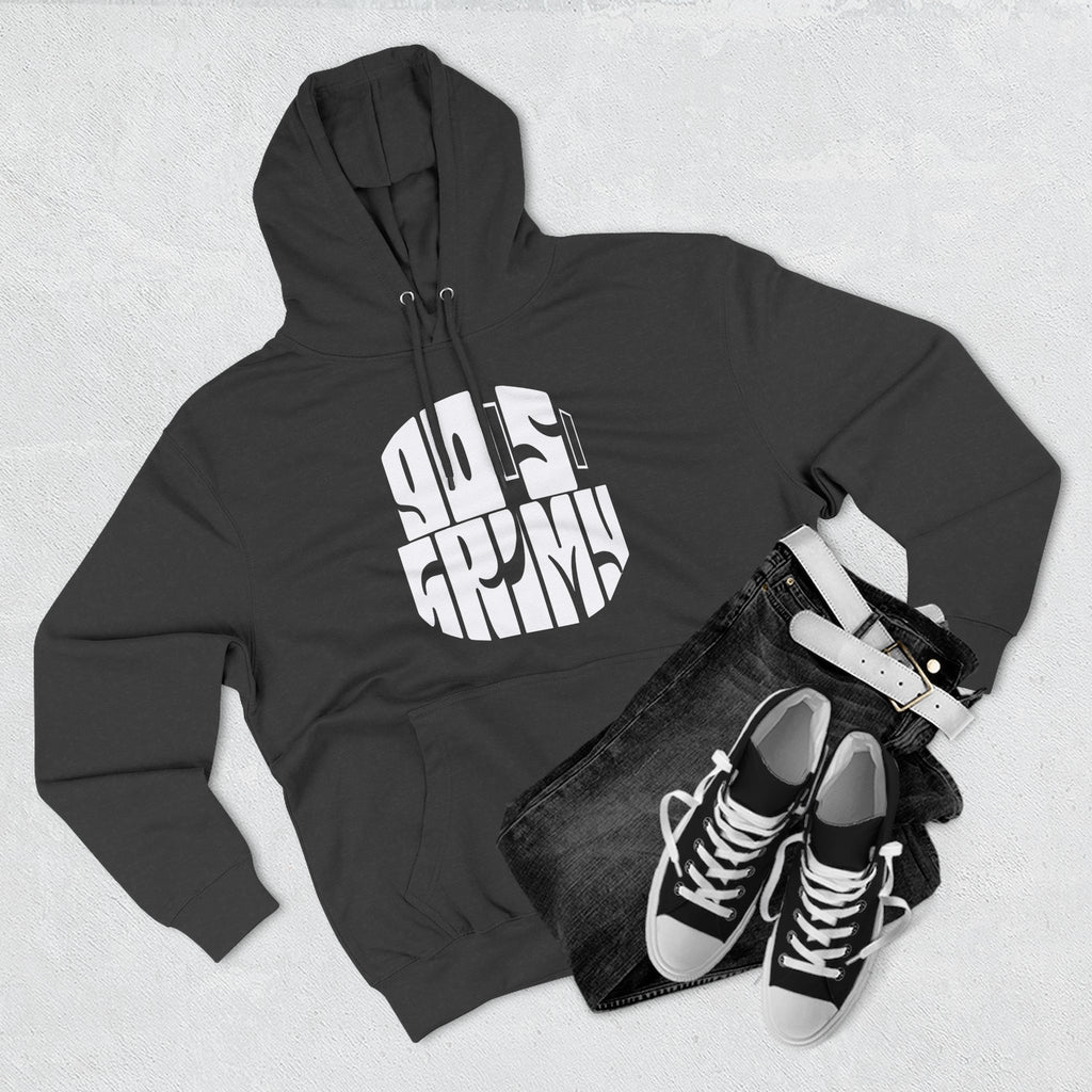 Retro 'Guilty As Charged' Graphic Hoodie — Vintage Circle Logo Pullover