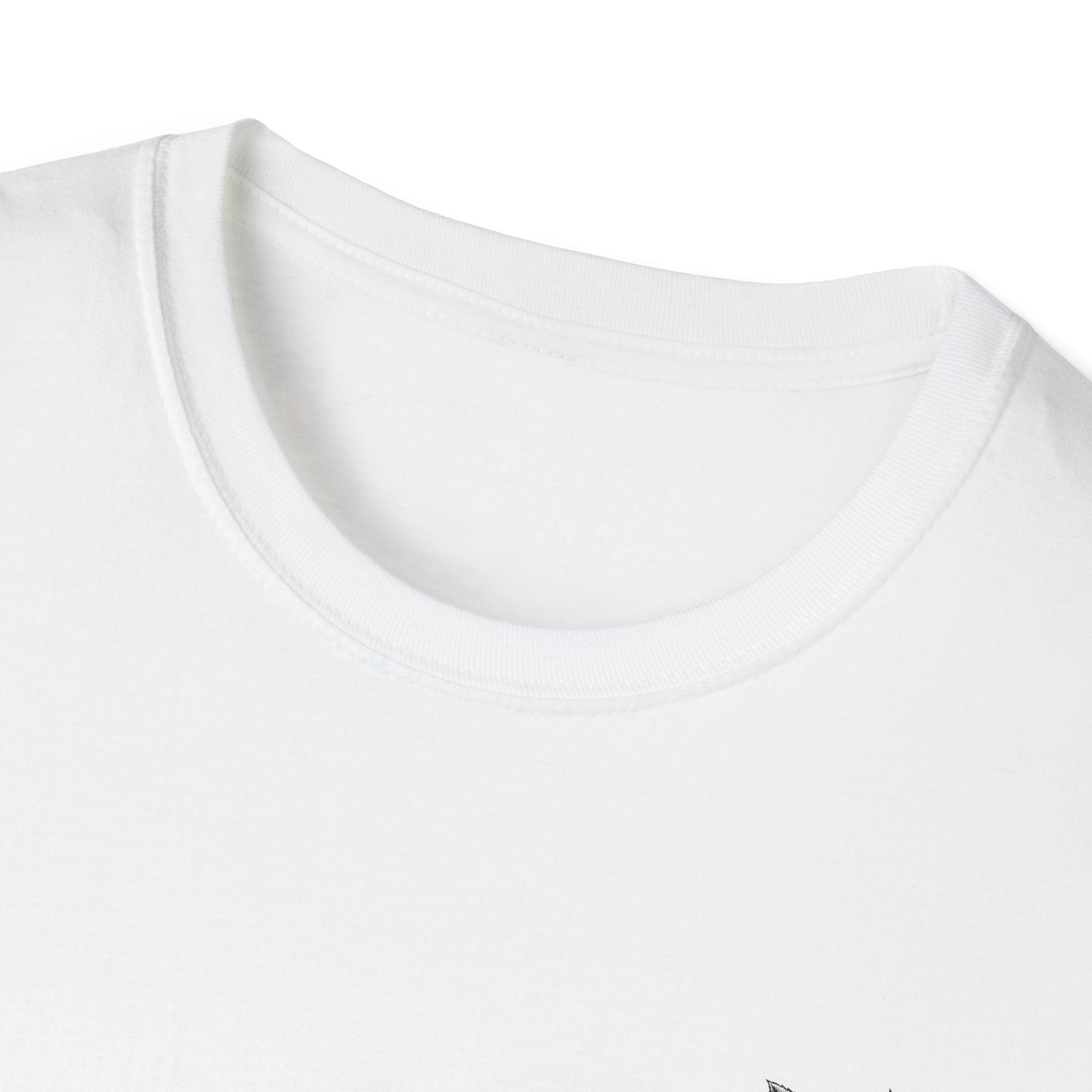 Romantic Skull Hearts Unisex Softstyle T-Shirt