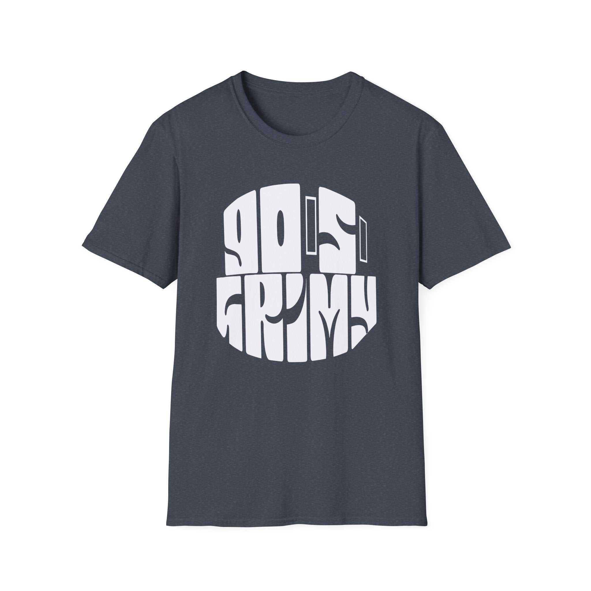 90s Grumpy T-Shirt — Retro Vintage Typography Tee