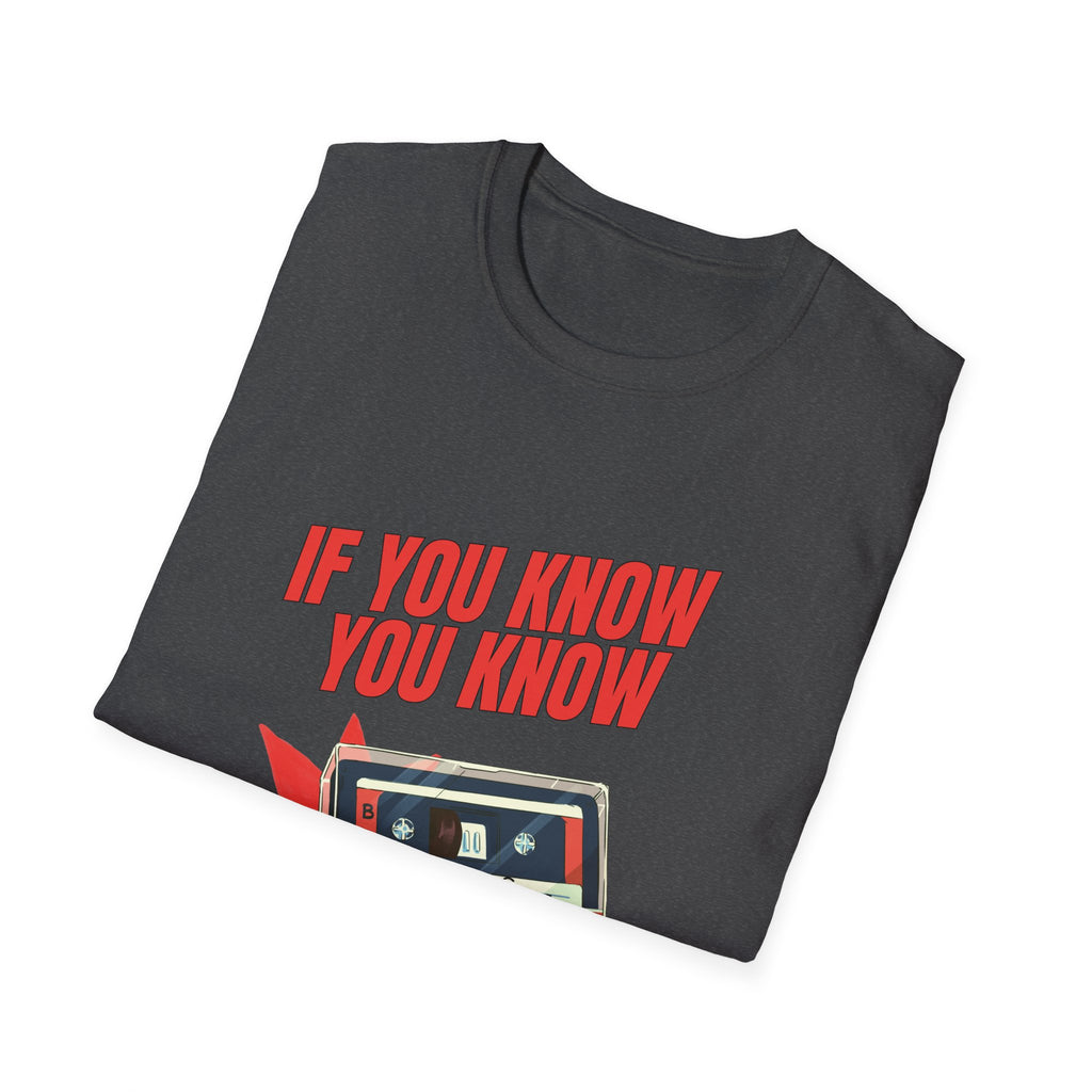 Vintage Cassette Unisex T-Shirt, Retro Music Lover Tee, Perfect for Gifts, Casual Wear, Nostalgic Style