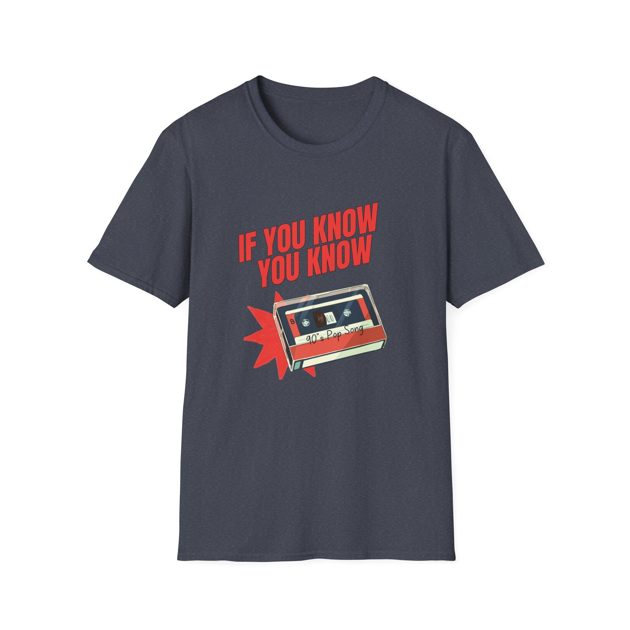 Vintage Cassette Unisex T-Shirt, Retro Music Lover Tee, Perfect for Gifts, Casual Wear, Nostalgic Style