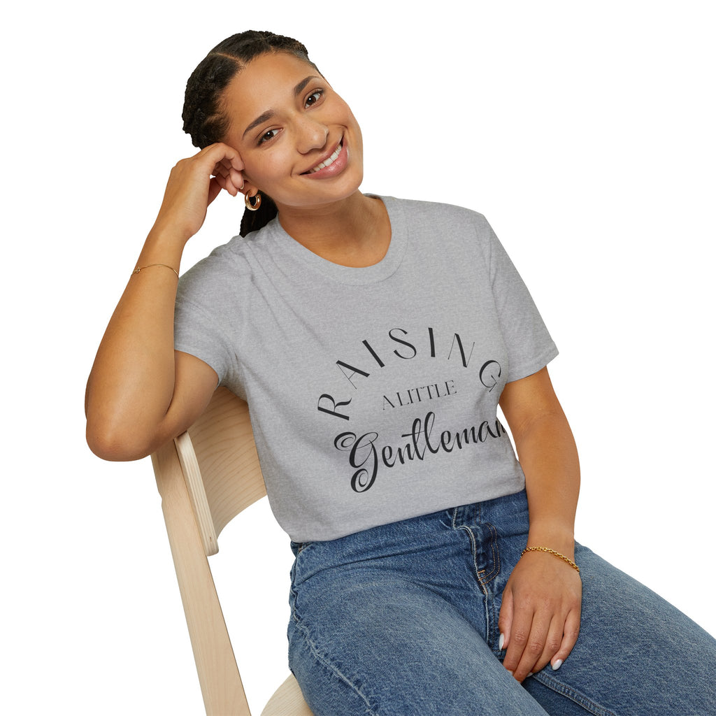 Mommy & Me Matching: Raising a Little Gentleman Softstyle T-Shirt