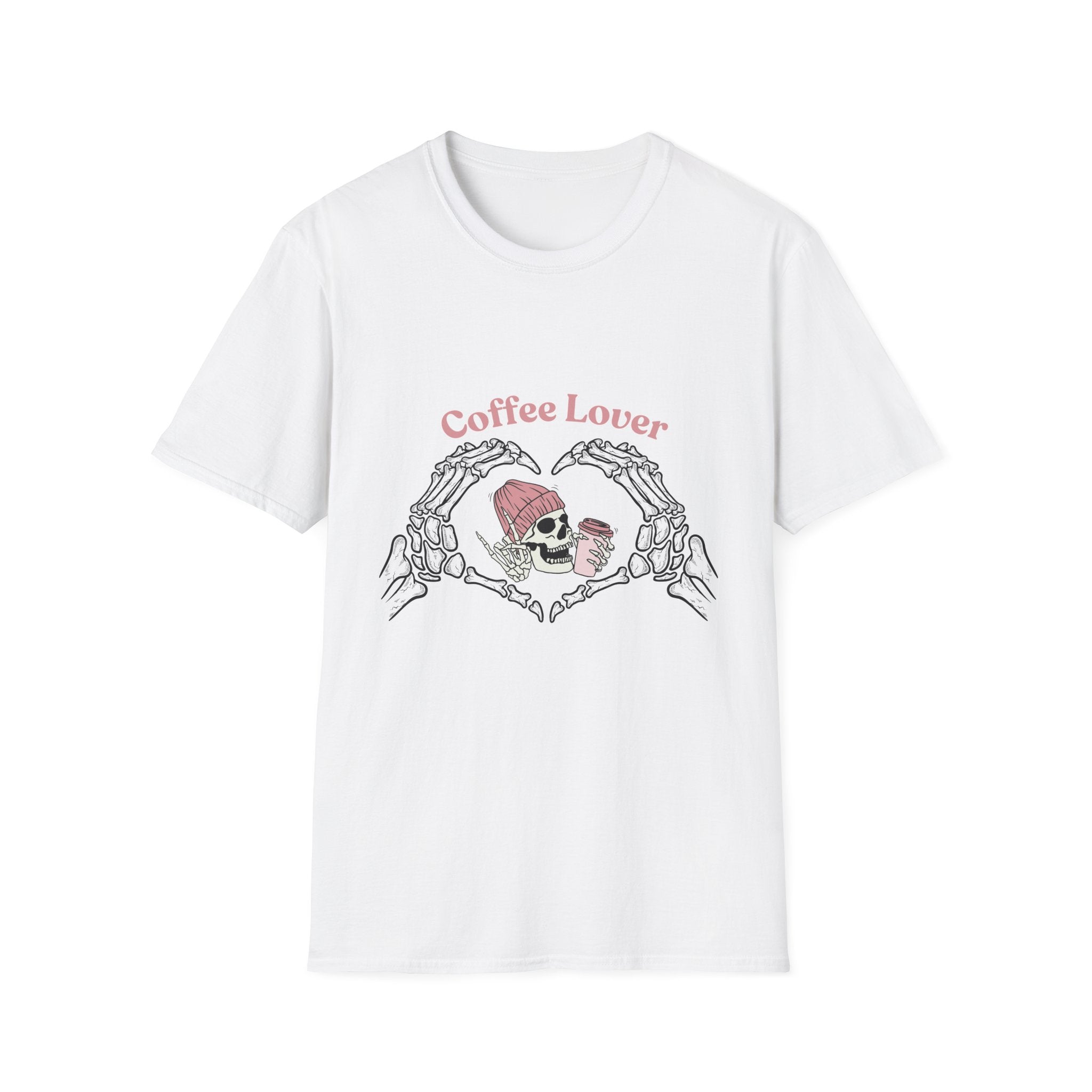 Coffee Lover Skeleton Unisex T-Shirt