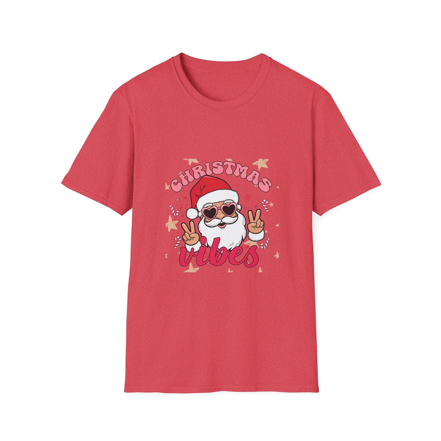 Santa Vibes Unisex Soft Style T-Shirt